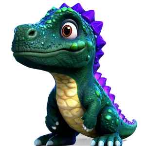 Cute Dino Character Png Odv PNG Image