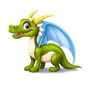 Cute Dragon Cartoon Png Lll24 PNG Image