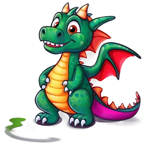 Cute Dragon Clipart Png 06282024 PNG Image