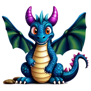 Cute Dragon Clipart Png Iyx29 PNG Image