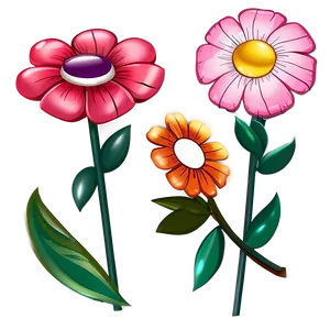 Cute Flowers Png Vuy35 PNG Image