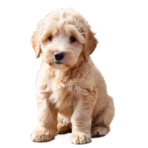 Cute Goldendoodle Dog Png 36 PNG Image