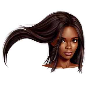 Cute Hair Clipart Png 06282024 PNG Image