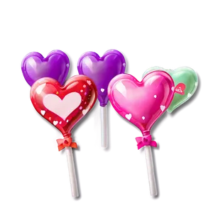 Cute Heart Lollipop Png 53 PNG Image