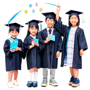 Cute Kindergarten Graduation Ceremony Png 38 PNG Image