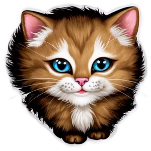 Cute Kitty Clipart Png 06242024 PNG Image