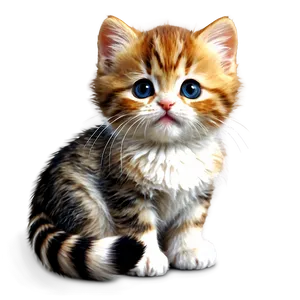 Cute Kitty Clipart Png Pmf PNG Image