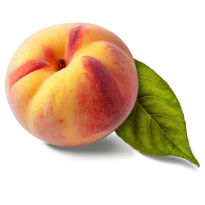 Cute Peach D PNG Image