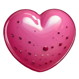 Cute Pink Heart Emoji Png Nkx83 PNG Image