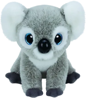 Cute Plush Koala Toy PNG Image