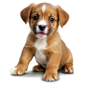 Cute Puppy Png Jks PNG Image