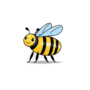 Cute Queen Bee Character Png 06262024 PNG Image