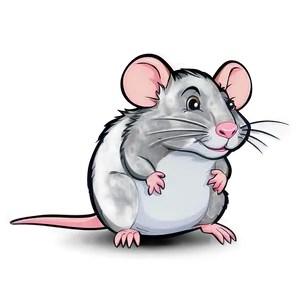 Cute Rat Cartoon Png Lrk73 PNG Image