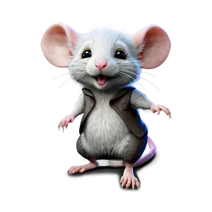 Cute Rat On Adventure Png Als PNG Image