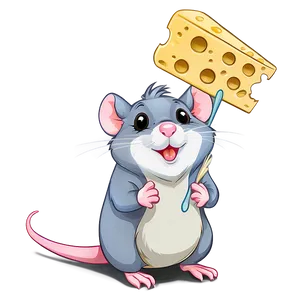 Cute Rat With Cheese Png 29 PNG Image