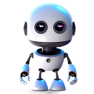 Cute Robot Character Design Png Idd PNG Image