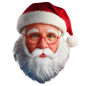 Cute Santa Face Png 96 PNG Image