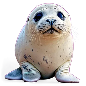 Cute Seal Illustration PNG 05242024 PNG