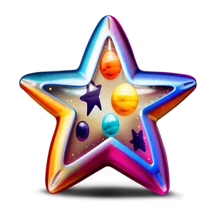 Cute Star Sticker Png Iyl58 PNG Image