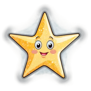 Cute Star Sticker Png Uos91 PNG Image