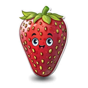 Cute Strawberry Emoji Png Lyw PNG Image