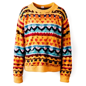 Cute Sweater Pattern Png 63 PNG Image