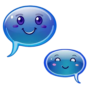 Cute Talk Bubble Png Lks PNG Image