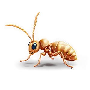 Cute Termite Drawing Png Wnm PNG Image