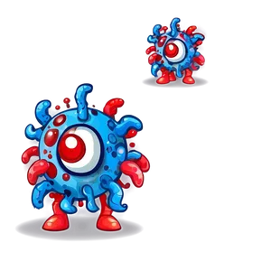 Cute Virus Cartoon Png 59 PNG Image