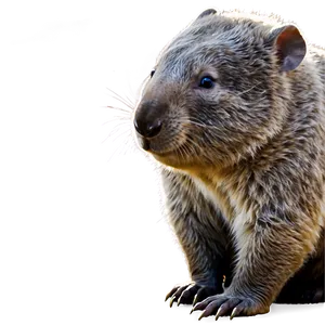 Cute Wombat Png Cny PNG Image