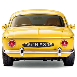 Cute Yellow Car Picture Png Lop PNG Image