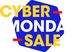 Cyber Monday Sale Promotion PNG Image