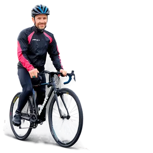 Cyclist In Rain Gear Png Wyg74 PNG Image