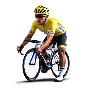 Cyclist With Race Number Png 30 PNG Image