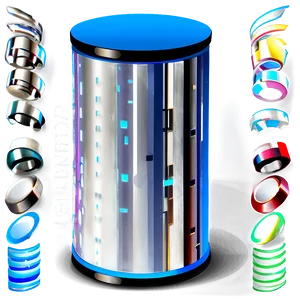 Cylinder Illustration Png 30 PNG Image