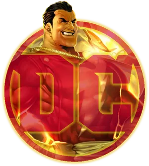 D C Comics Character Laughing PNG Image