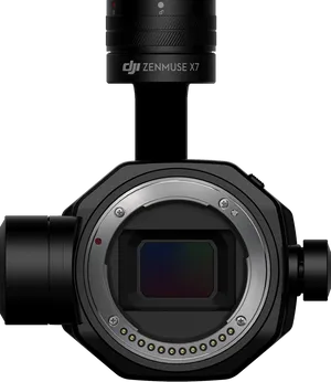 D J I Zenmuse X7 Camera Gimbal PNG