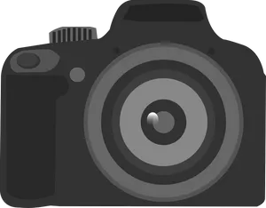 D S L R Camera Vector Illustration PNG Image