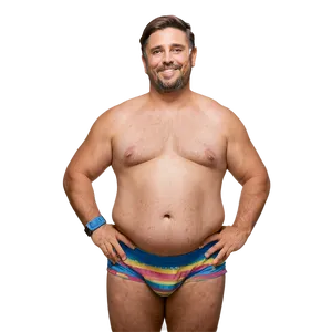 Dad Bod B PNG Image