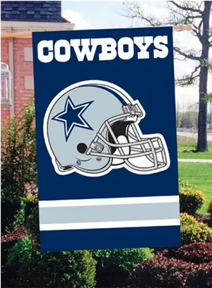 Dallas Cowboys Flag Display PNG Image