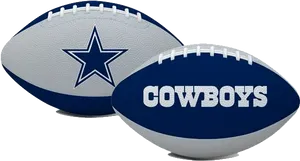 Dallas Cowboys Footballs Branding PNG Image