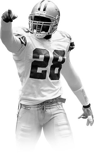 Dallas Cowboys Player28 Celebration PNG Image