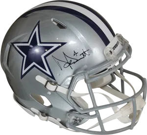 Dallas Cowboys Signed Helmet PNG Image