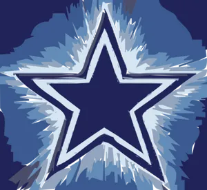 Dallas Cowboys Star Logo Art PNG Image