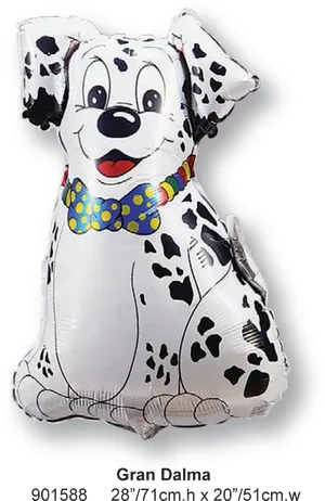 Dalmatian Balloon Toy PNG Image