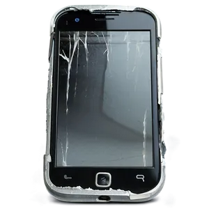 Damaged Smartphone Png Bud PNG Image