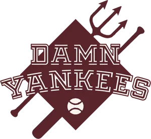 Damn Yankees Logo Design PNG Image