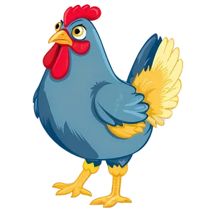 Dancing Cartoon Chicken Png Mnr PNG Image