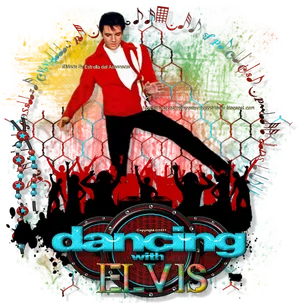 Dancingwith Elvis Artwork PNG Image