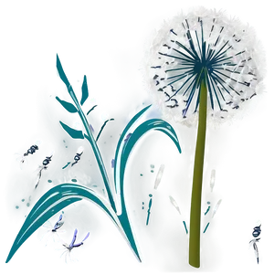 Dandelion Illustration Png 06292024 PNG Image